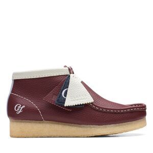 Clarks Womens Wallabee Boot Red Boots (NWT)